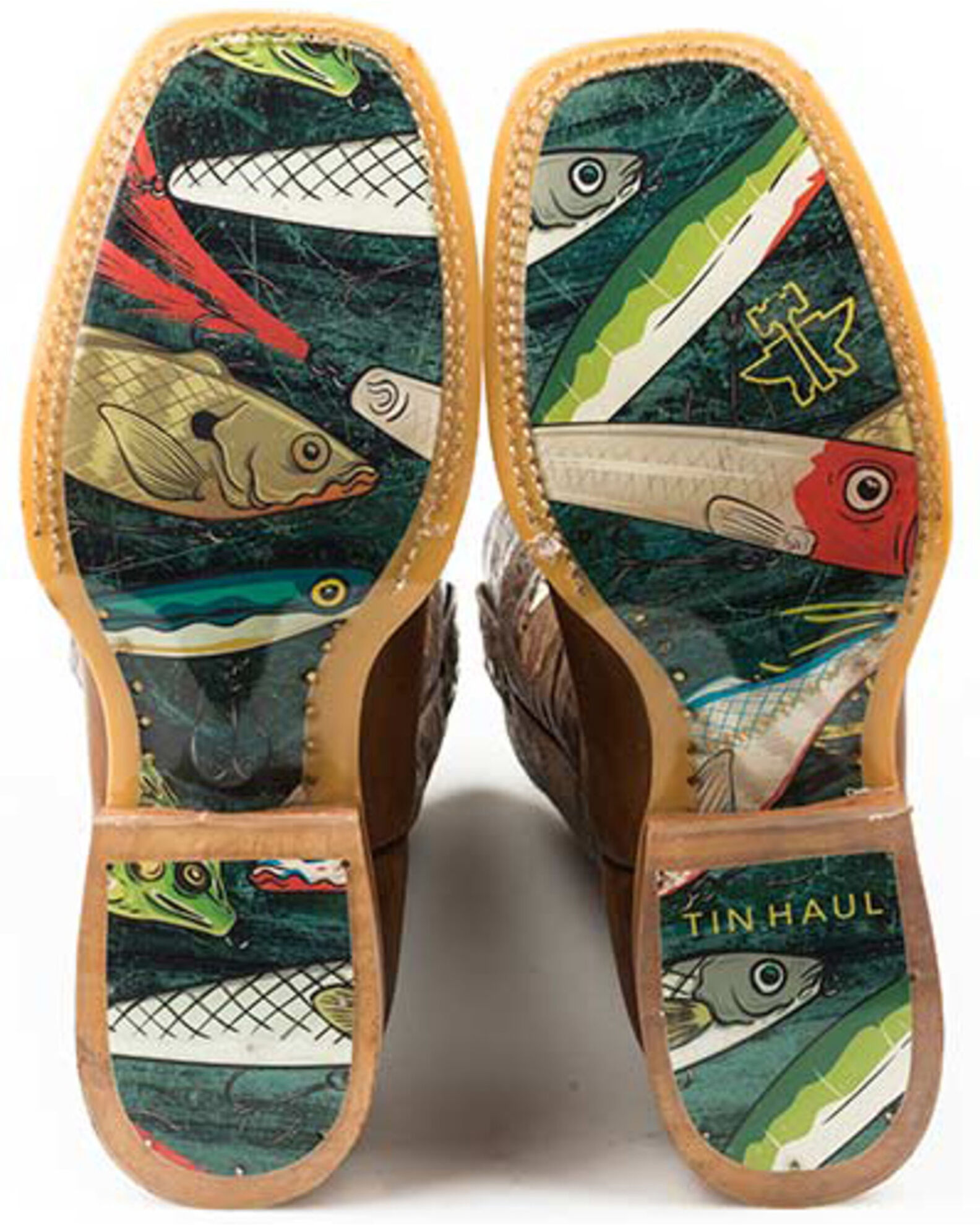 Product Name Tin Haul Men s Alpha Angler Western Boots Broad Square Toe