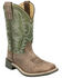 Image #1 - Smoky Mountain Little Boys' Harrison Performance Western Boots - Broad Square Toe, Brown, hi-res