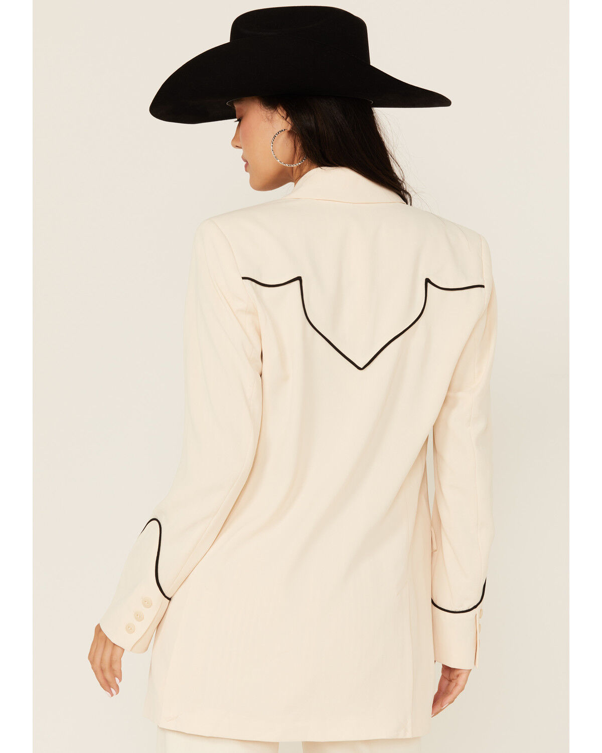 Image #4 - Ariat Women's Parton Blazer, Sand, hi-res