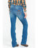 Image #1 - Wrangler Women's Retro Mae Deadwood Light Wash Mid Rise Bootcut Jeans, Blue, hi-res