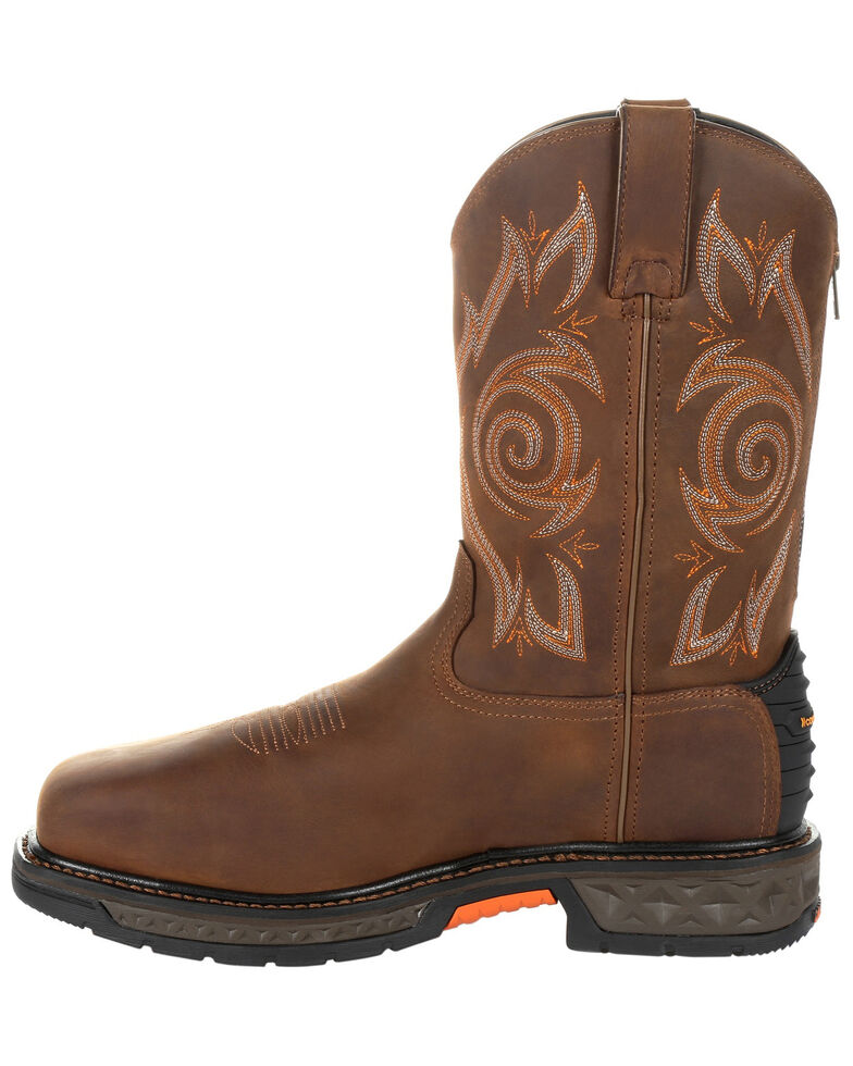 Georgia Boot Men S Carbo Tec Lt Waterproof Western Work Boots Steel Toe Sheplers