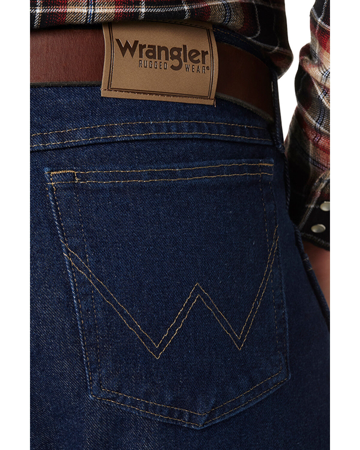 Image #4 - Wrangler Jeans - Rugged Wear Relaxed Fit - Big. 44" to 54" Waist, Blue, hi-res