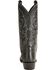 Image #7 - Justin Men's London Calfskin Western Boots - Round Toe, Black, hi-res