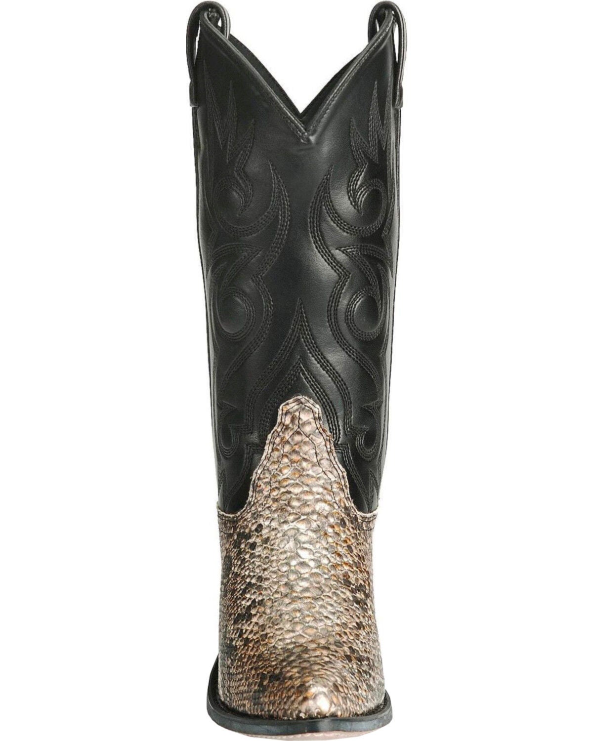 western snakeskin boots