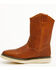 Image #3 - Hawx Men's Pull-On Western Boots - Soft Toe, Tan, hi-res