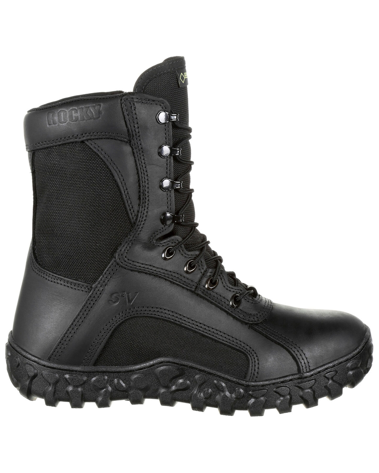 Image #2 - Rocky Men's Waterproof Insulated Tactical Military Boots - Round Toe, Black, hi-res