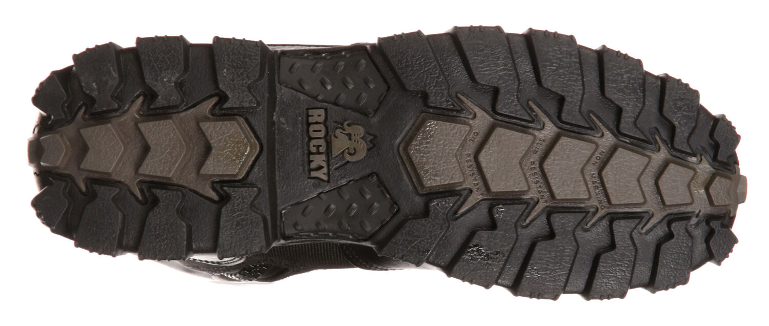 Image #5 - Rocky Men's Alpha Force Waterproof Insulated Duty Boots, Black, hi-res