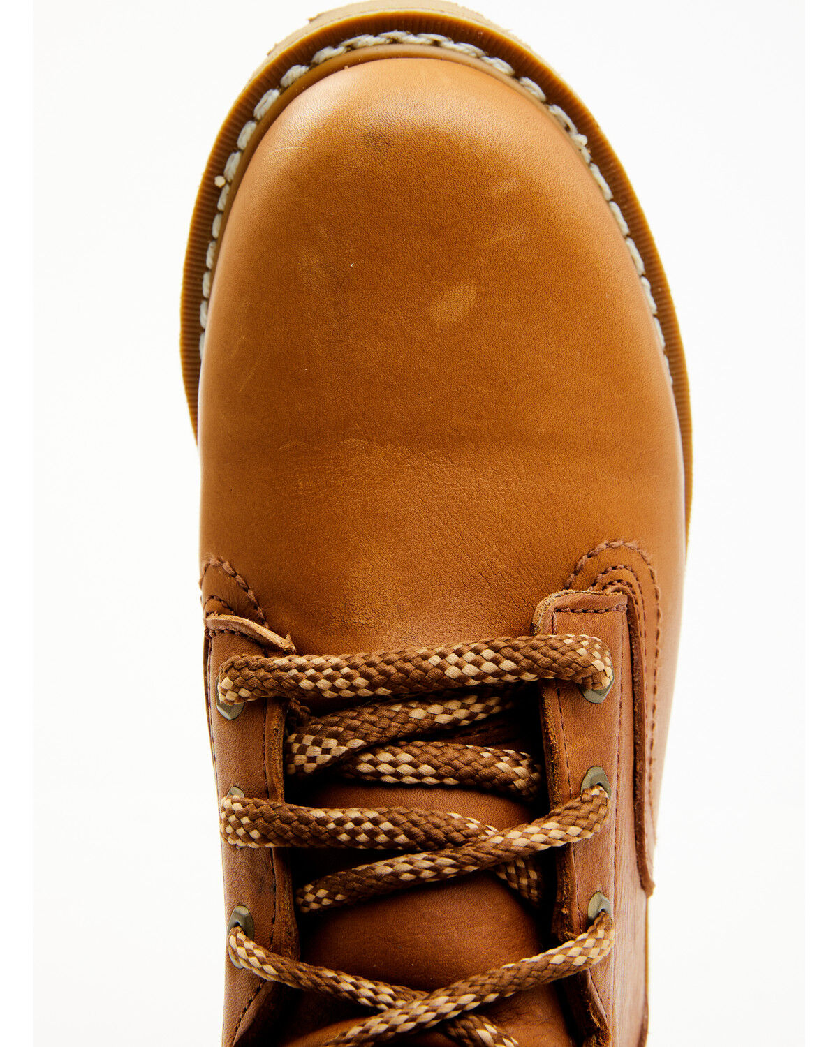 Image #7 - Georgia Boot Men's 8" Barracuda Gold Wedge Work Boots - Soft Toe, Brown, hi-res