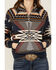 Image #3 - Shyanne Women's Southwestern Print Pullover, Navy, hi-res