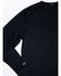 Image #3 - Hawx Men's Black Mid-Weight Base Layer Thermal Long Sleeve Work Shirt - Tall , Black, hi-res