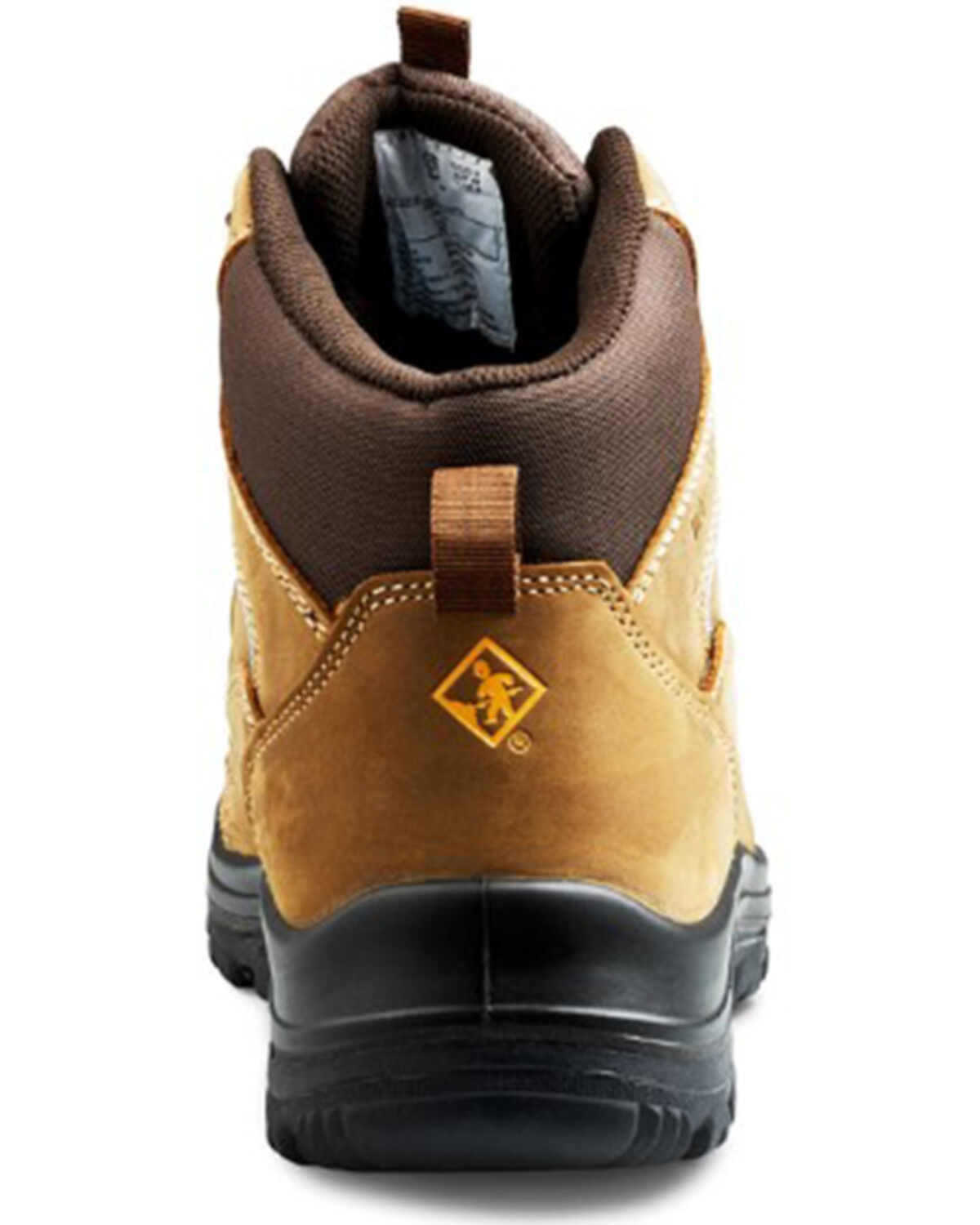 Image #5 - Kodiak Men's Findlay 6" Lace-Up Waterproof Work Boots - Composite Toe, Medium Brown, hi-res