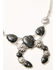 Image #2 - Idyllwind Women's Patomic Statement Squash Blossom Necklace, Silver, hi-res