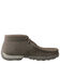 Twisted X Men's Chukka Driving Shoes - Moc Toe, Grey, hi-res