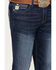 Image #2 - Cinch Men's Ian Medium Wash Slim Boot Performance Stretch Denim Jeans, , hi-res