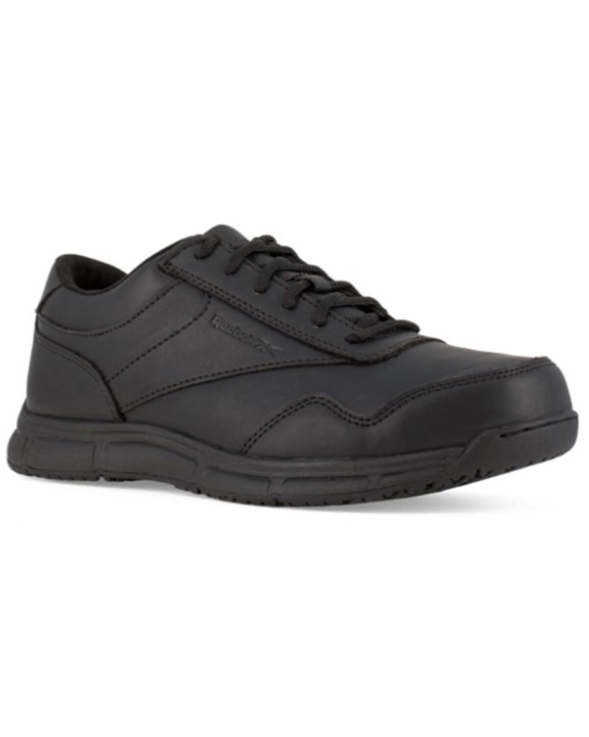 Reebok Men's Jorie LT Athletic Work Shoes - Soft Toe, Black, hi-res