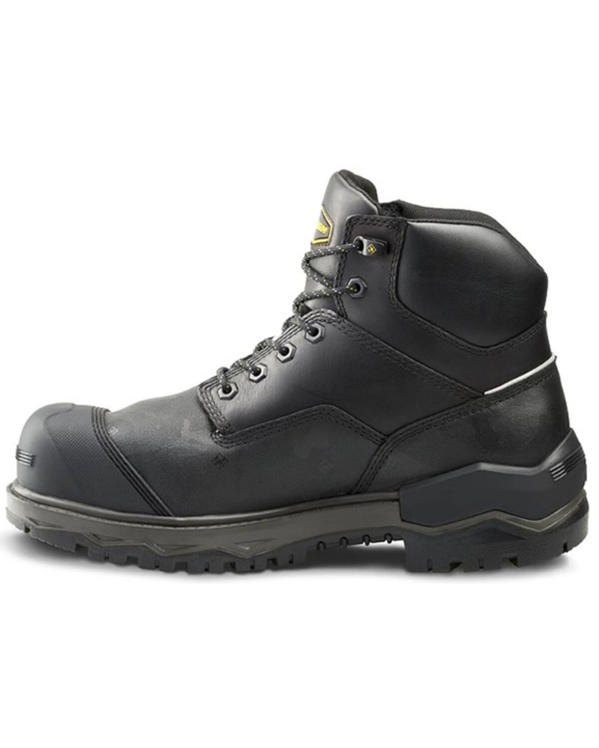 Image #3 - Kodiak Men's 6" Gantry Waterproof Work Boots - Composite Toe, Black, hi-res