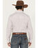 Image #4 - Wrangler Men's 20X Paisley Print Long Sleeve Snap Stretch Western Shirt - Tall, White, hi-res