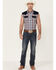 Image #2 - Cody James Men's Anthem Plaid Print Bubba Sleeveless Snap Western Shirt  , White, hi-res
