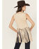 Image #4 - Idyllwind Women's Monticello Fringe Faux Suede Studded Tank, Stone, hi-res
