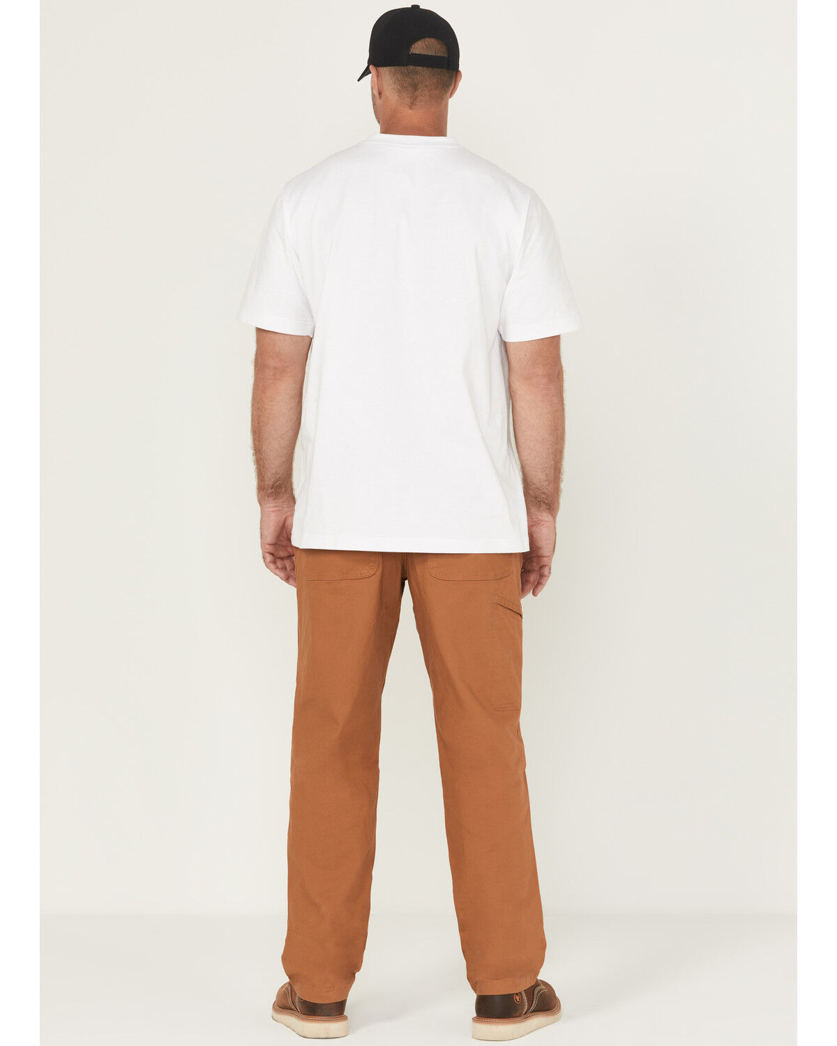 Image #3 - Lucky Brand Workwear Men's Double Knee Canvas Work Pants, Brown, hi-res
