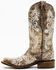 Corral Women's Glow Western Boots - Square Toe, Brown, hi-res