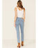 Image #3 - Levi’s Women's Classic Straight Fit Jeans, Blue, hi-res