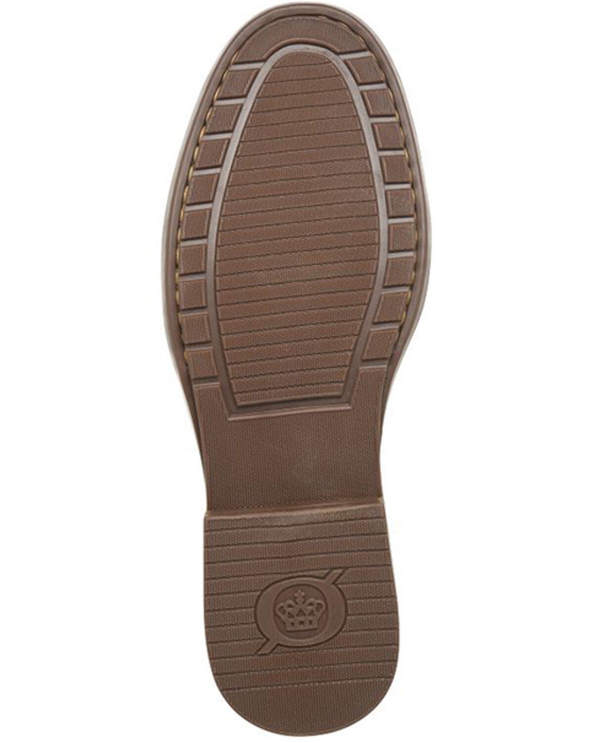 Image #7 - Born Men's Reed Ankle Boots - Round Toe, Chocolate, hi-res