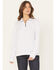 Image #1 - Carhartt Women's Tencel™ Fiber Series Relaxed Fit Half-Zip Pullover, Lavender, hi-res