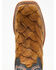 Image #6 - Horse Power Men's Honey Filet Of Fish Print Western Boots - Square Toe , Tan, hi-res