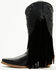 Image #3 - Dingo Women's Hoedown Fringe Western Boots - Pointed Toe , Black, hi-res