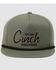 Image #1 - Cinch Men's Rodeo Brand Ball Cap, Olive, hi-res