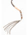 Image #4 - Shyanne Women's Moonlit Feather Beaded Wrap Jewelry Set - 2 Piece, Silver, hi-res