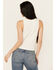 Image #4 - Wrangler Women's Jeans Logo Sleeveless Graphic Tank , White, hi-res