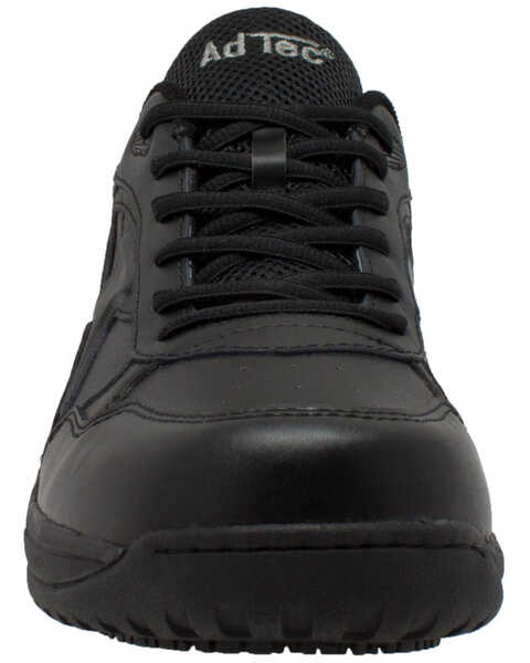 Image #4 - Ad Tec Men's Athletic Uniform Work Shoes - Round Toe, Black, hi-res