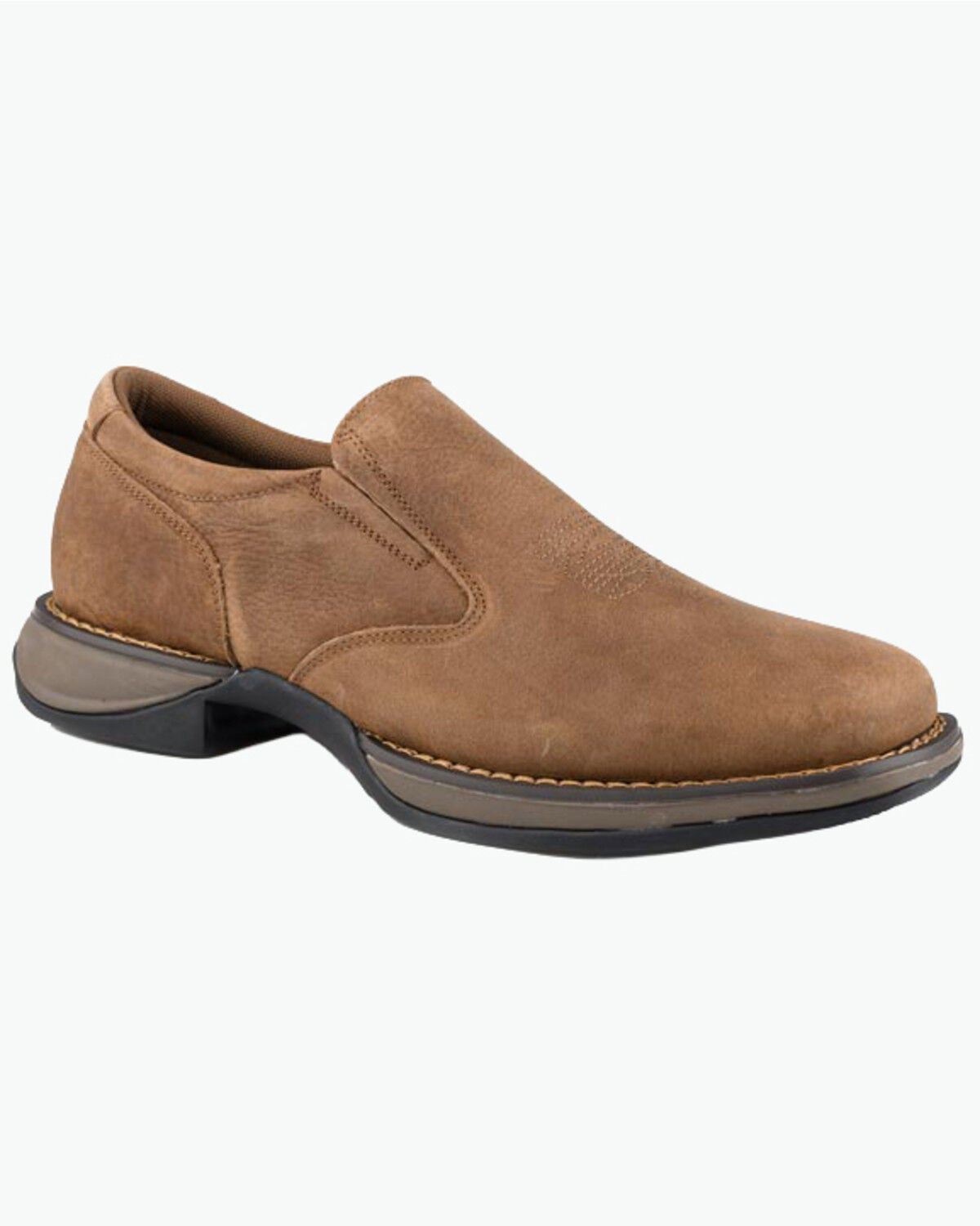 Image #1 - Roper Men's Wilder Slip-On Shoes, Tan, hi-res