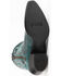 Image #6 - Ferrini Women's Molly Western Boots - Snip Toe , Teal, hi-res