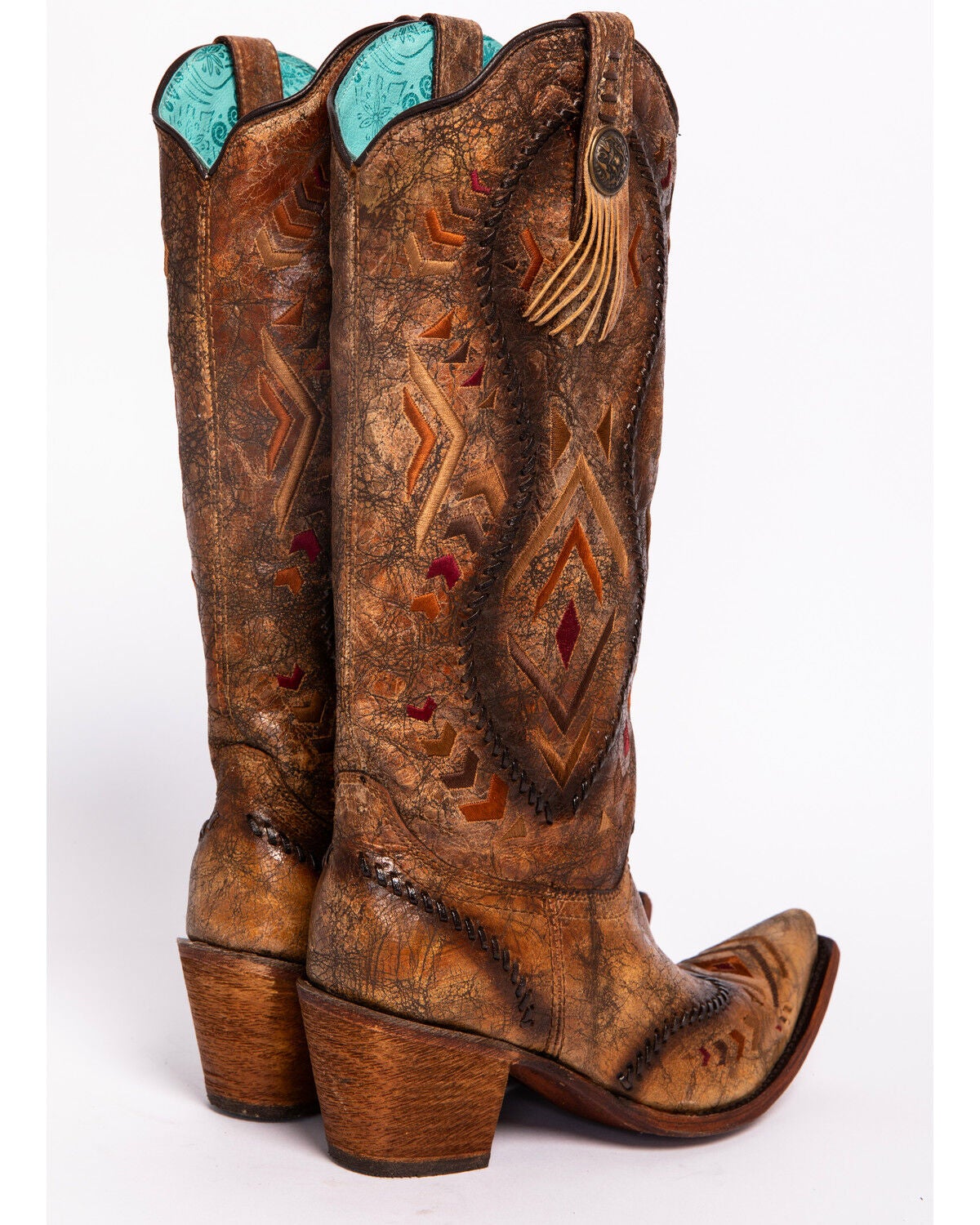 aztec cowboy boots