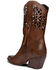 Image #5 - Golo Shoes Women's Yosemite Western Boots - Snip Toe, Cognac, hi-res