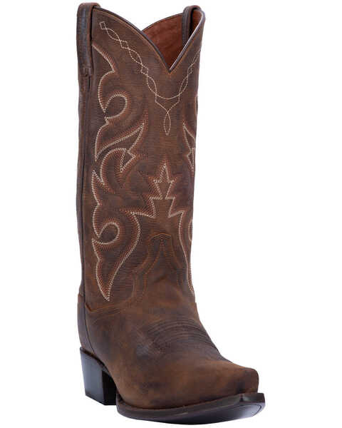 Image #1 - Dan Post Men's Renegade Mignon Western Boots - Snip Toe, Bay Apache, hi-res