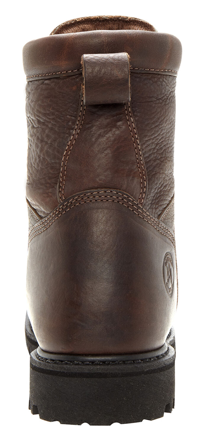 Image #7 - Georgia Boot Men's Waterproof Low Heel Logger Work Boots - Soft Toe, Chocolate, hi-res