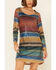 Image #3 - Tasha Polizzi Women's Long Sleeve Serape Sequin Lilliana Mini Dress, Multi, hi-res