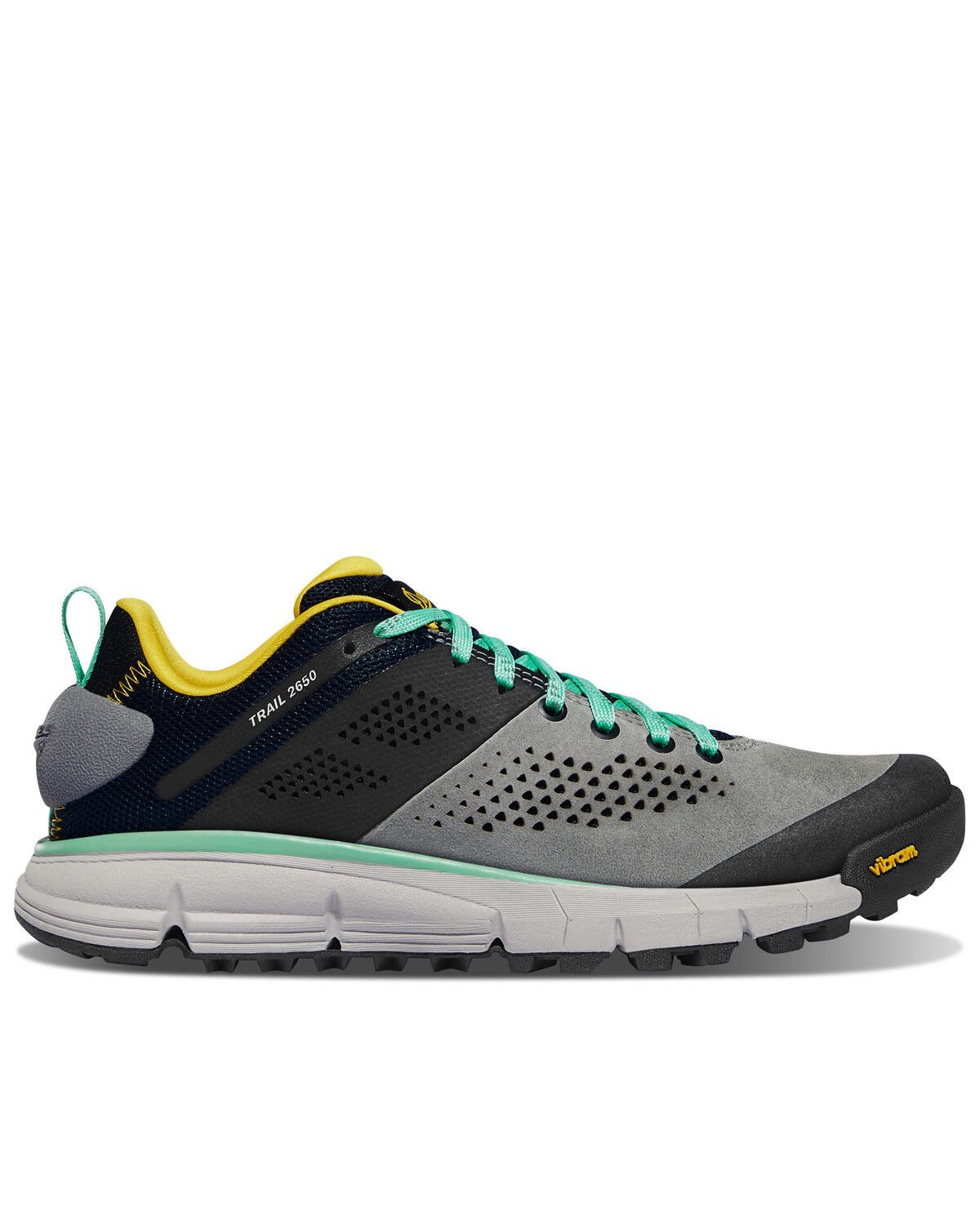 Image #2 - Danner Women's Trail 2650 Hiking Shoes - Soft Toe, Grey, hi-res
