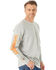 Wrangler Men's FR Wrench Skull Graphic Long Sleeve Work T-Shirt , Heather Grey, hi-res