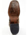 Corral Women's Studded Floral Embroidery Western Boots - Square Toe, Brown, hi-res