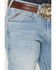Image #2 - Ariat Men's M5 Roy Normal Light Wash Straight Leg Stretch Denim Jeans - Big, Light Wash, hi-res