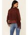 Image #4 - Idyllwind Women's Rust Blue Grass Faux Suede Fringe Jacket , , hi-res