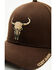 Image #2 - Cody James Boys' Longhorn Ball Hat , Brown, hi-res