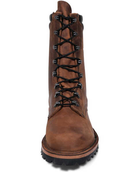 Image #2 - White's Boots Men's 8" Fire Hybrid Lace-Up Work Boots - Round Toe, Brown, hi-res