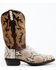 Dan Post Men's Natural Back Cut Python Exotic Western Boots - Medium Toe , Multi, hi-res