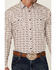 Image #3 - Moonshine Spirit Men's Sundial Southwestern Geo Print Long Sleeve Snap Western Shirt, Ivory, hi-res